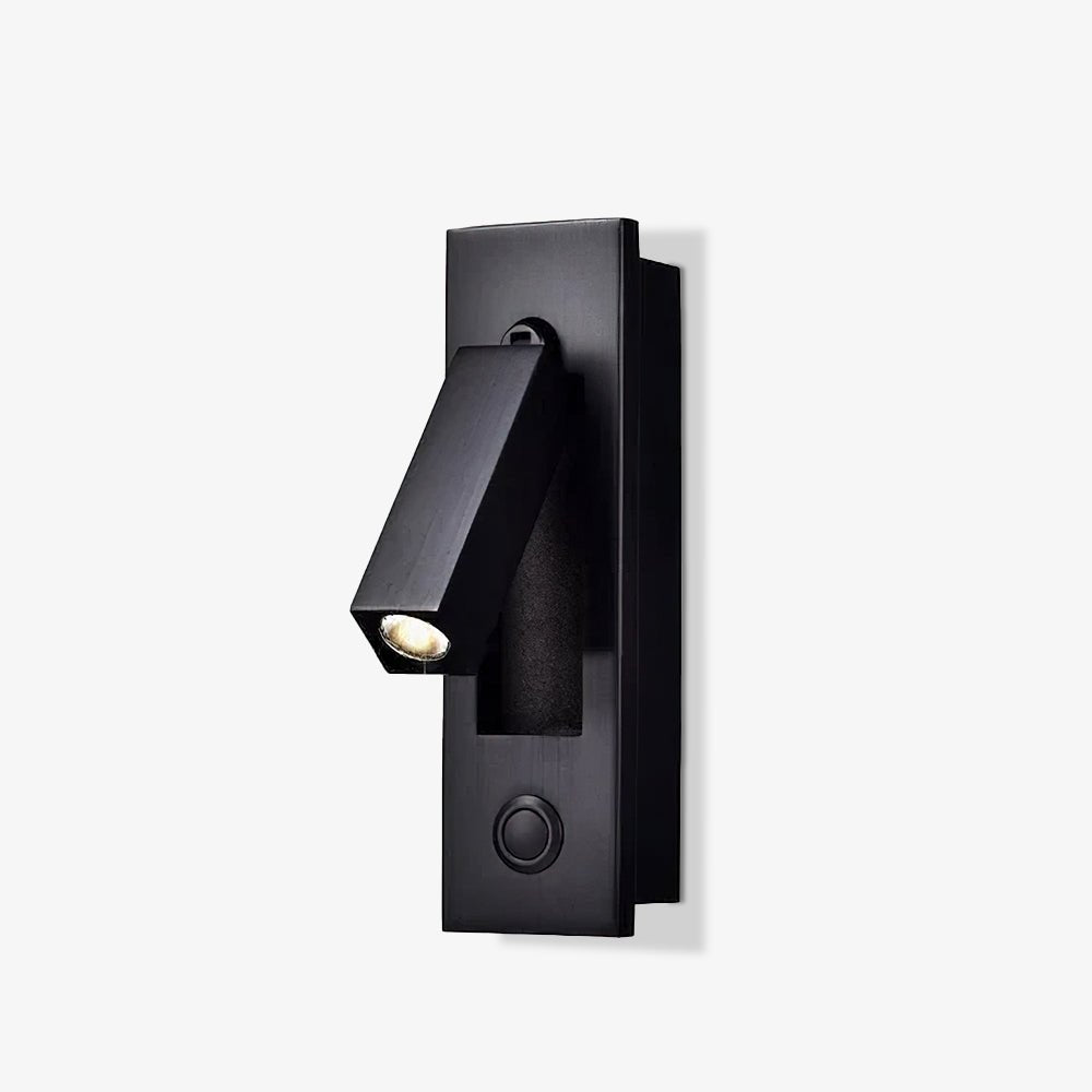 Flush Mount Sconce Adjustable Light Clean Minimalist Look - ML - 517 - 43 - Dia 5cm x H 17.8cm cylinder (Button switch)
