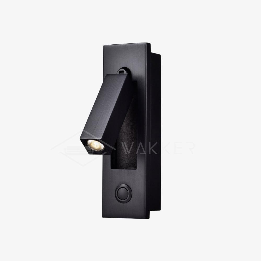 Flush Mount Sconce Adjustable Light Clean Minimalist Look - ML - 517 - 43 - Dia 5cm x H 17.8cm cylinder (Button switch)