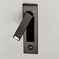 Flush Mount Sconce Adjustable Light Clean Minimalist Look - ML - 517 - 25 - Dia 5cm x H 17.8cm square (Button switch)