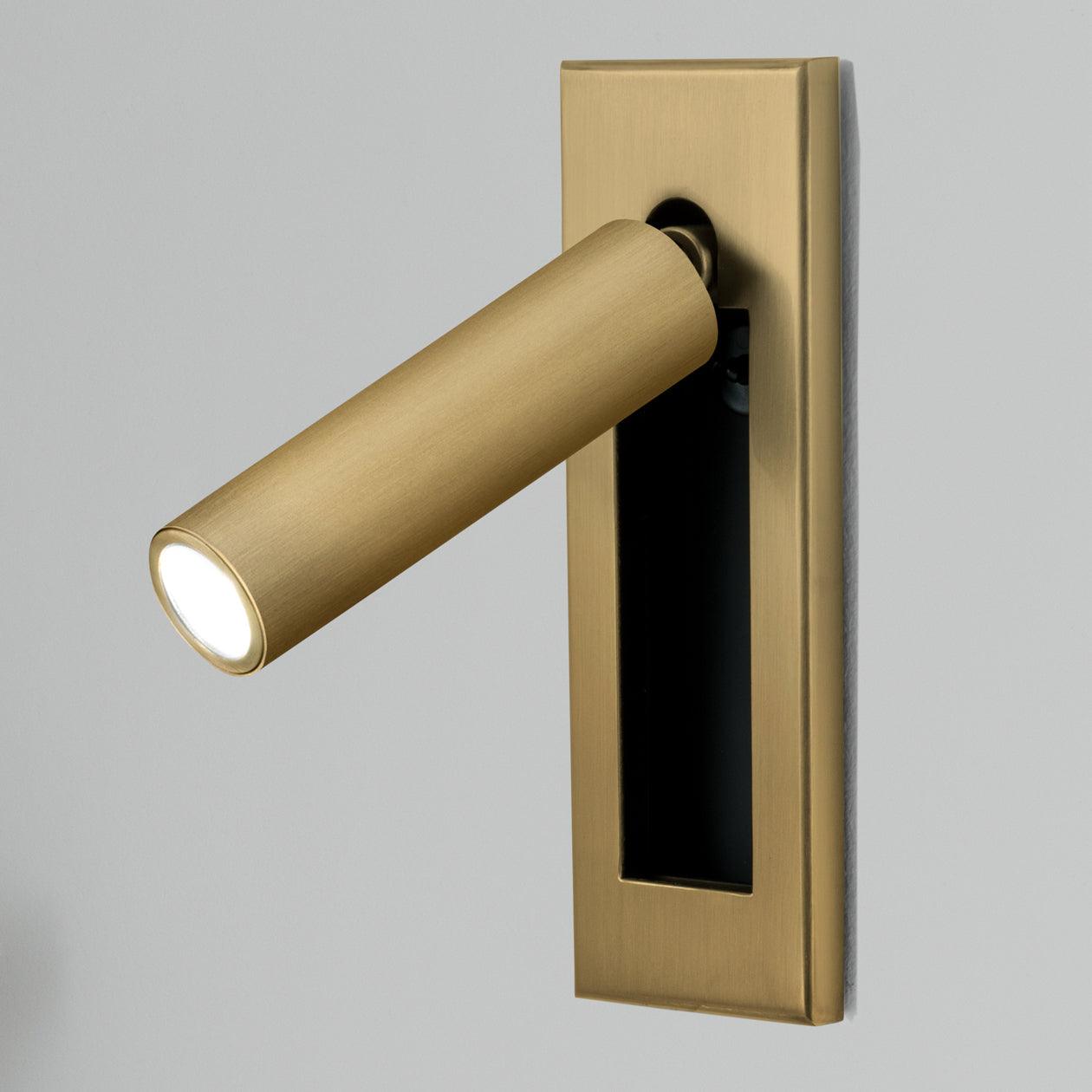 Flush Mount Sconce Adjustable Light Clean Minimalist Look - ML - 517 - 19 - Dia 5cm x H 15.5cm cylinder (Hidden switch)