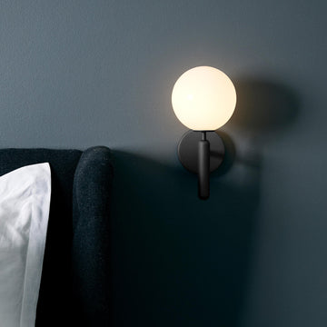Lampadario Wall Light Minimalist Design Sleek Aesthetic - VKW4 - 240710 - 01 - Black
