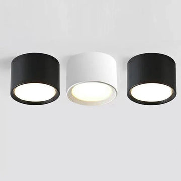 Emberlynn Surface Mounted Downlight Black Or White Kitchens - White