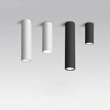 Carly White LED Surface Mounted Downlight Dimmable LED - White Down light L200mm