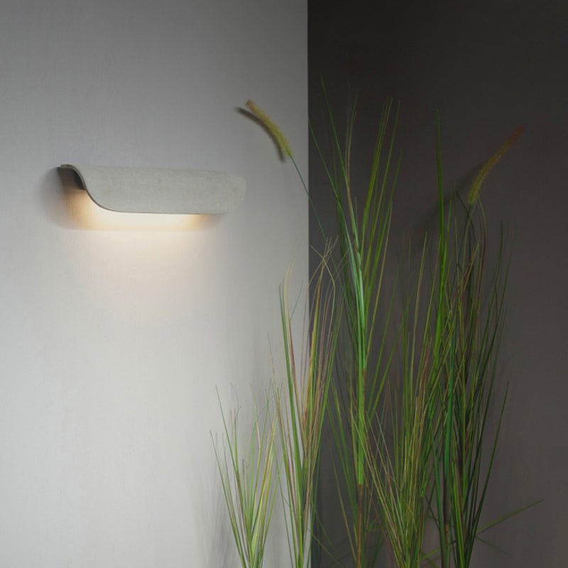 Vera LED Wall Lamp Waterproof Curved Structure Indoor - White
