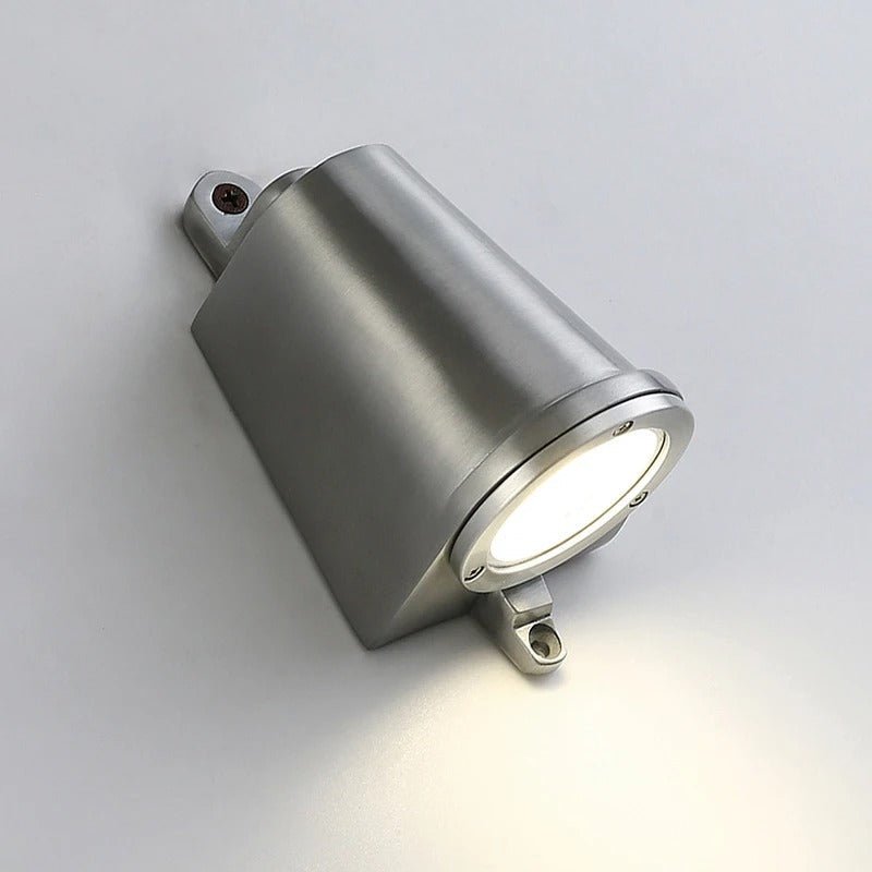 Elijah Outdoor LED Wall Lamp Modern Minimalist Style LED - Silver