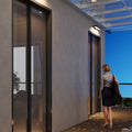 Aurora Motion Sensor Outdoor Light Black Automatic Lighting - 50cm