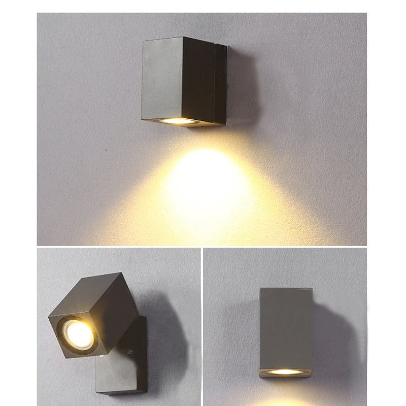 Gretta LED Outdoor Wall Light Rotatable Weather Resistant - Steady