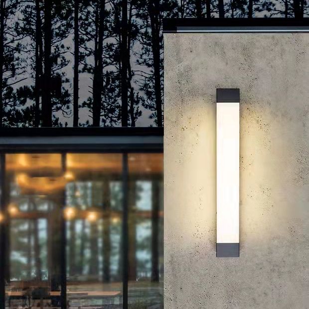 Eleza LED Wall Light Minimalist Linear Design Acrylic Shade - 45cm