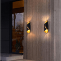 Jenny LED Wall Light Waterproof Double Head Outdoor - LIOR1422CLE - Black & Yellow