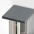 Maricel Outdoor Wall Lamp Glass Lantern IP65 Waterproof - Gray