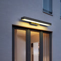 Aurora Motion Sensor Outdoor Light Black Automatic Lighting - 40cm