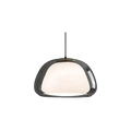 Soho Pendant Lamp Glass Dome Adjustable Cable Dining Areas - ø25cm
