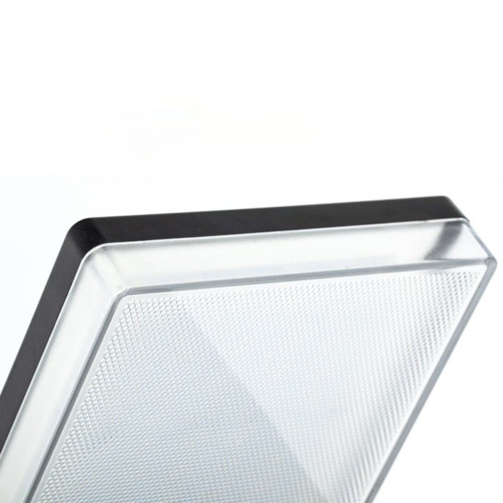 Matilde Solar Wall Lamp Rectangular Design Eco Friendly - Black