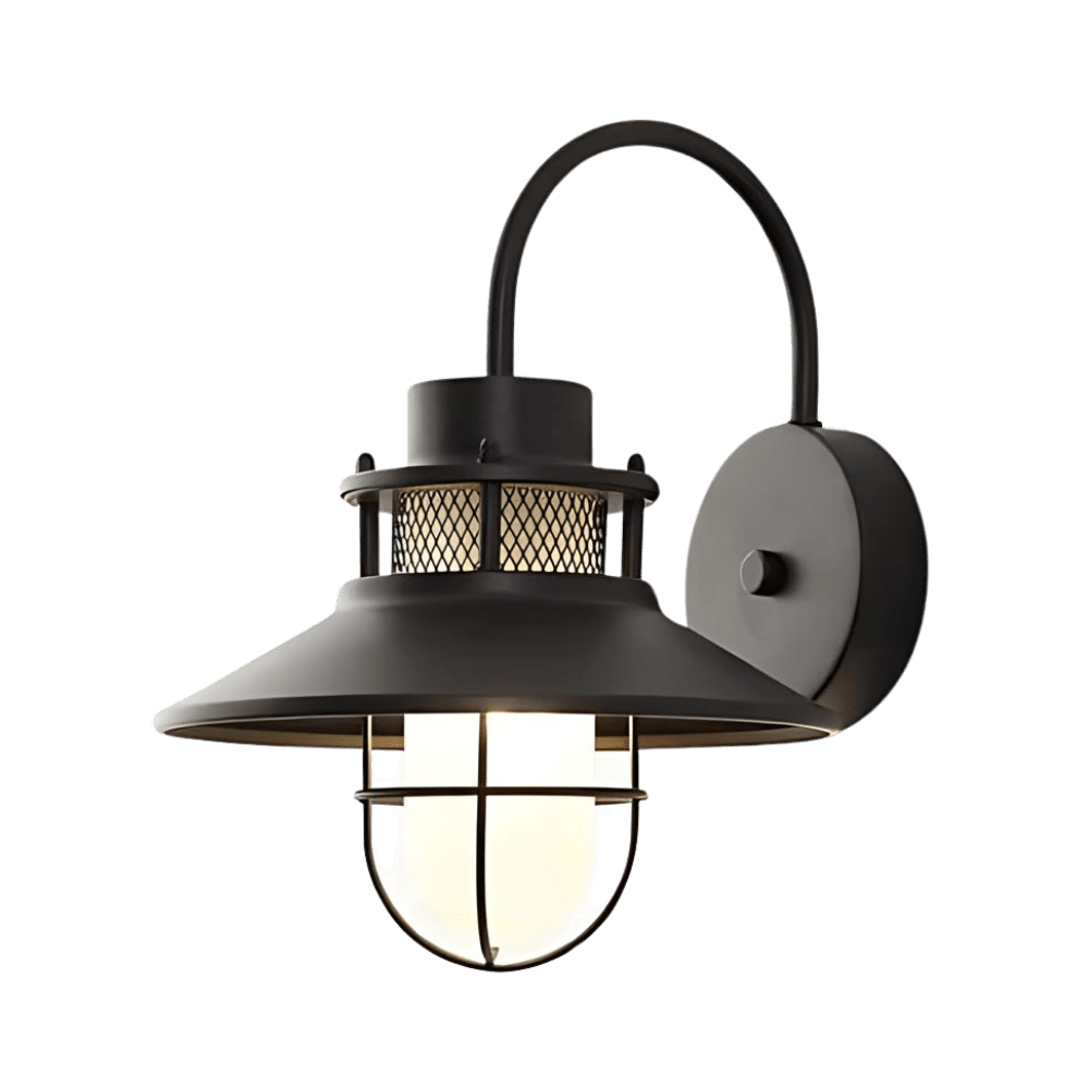 Gianna Outdoor Wall Light Vintage Aesthetics Led Compatible - LIOR1883CLE - Black