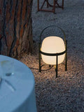 Luzia Outdoor Lamp Opal Globe Soft Glow Warm Light - 