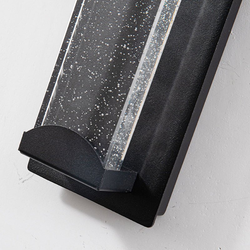 Jamara Outdoor Wall Lamp Black Body Waterproof Crystal - WV1261BKSteadyWW - STEADY