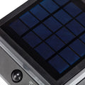 Matilde Solar Wall Lamp Rectangular Design Eco Friendly - Black