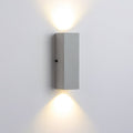 Alessia Cement LED Wall Lamp Outdoor Acrylic Durable - Medium 8cm x 26cm