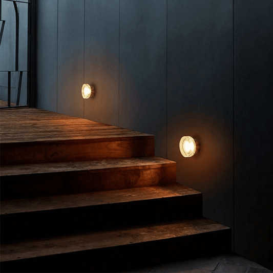 Akshara LED Wall Lamp IP65 Waterproof Aluminum Matte Black - 2pcs
