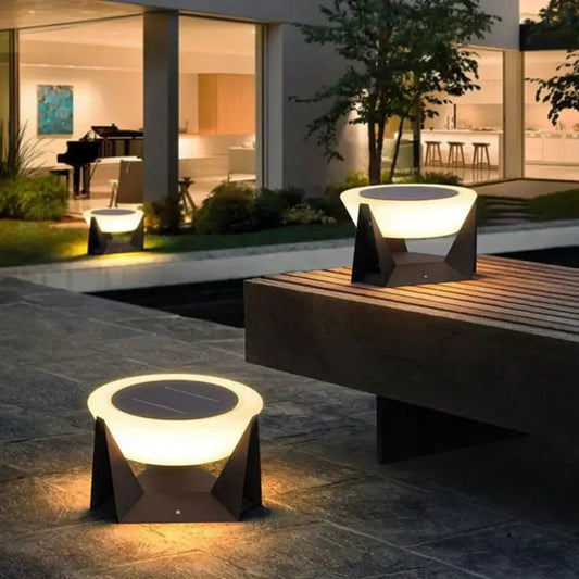 Solar Outdoor Lamp Powered By Solar Energy Eco Friendly - 