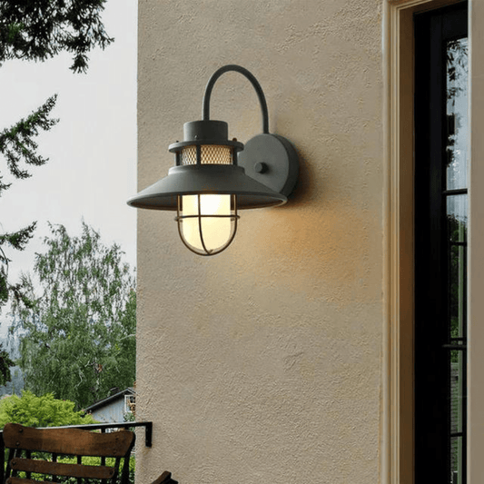 Gianna Outdoor Wall Light Vintage Aesthetics Led Compatible - LIOR1883CLE - Black