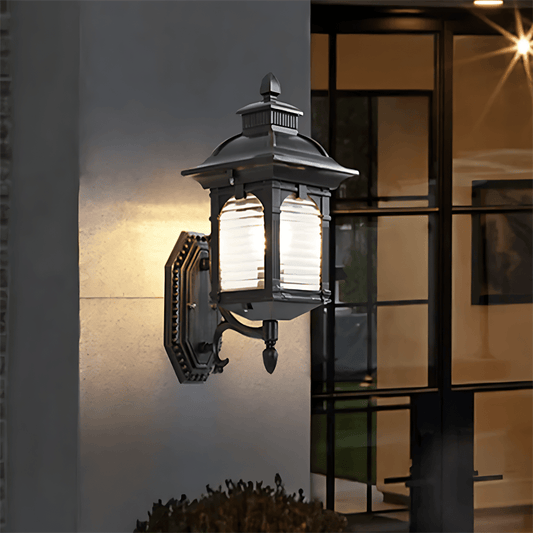Torcia Outdoor Wall Lamp Vintage Design Weather Resistant - 