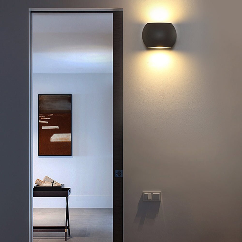 Veloria LED Wall Lamp Waterproof Geometric Minimalist - 