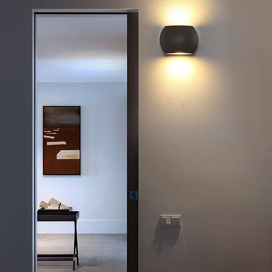 Veloria LED Wall Lamp Waterproof Geometric Minimalist - 