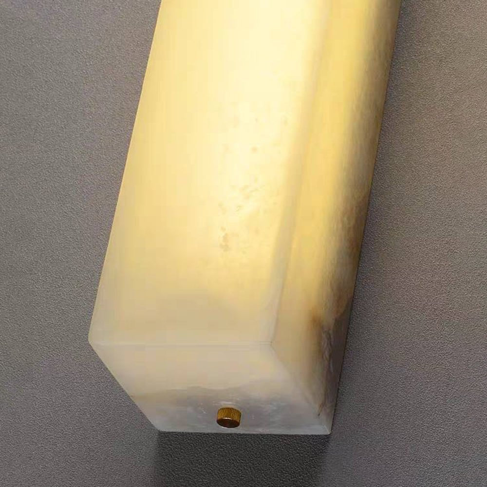 Alina Modern Outdoor Wall Lamp Rectangular Resin Durable - 60cm