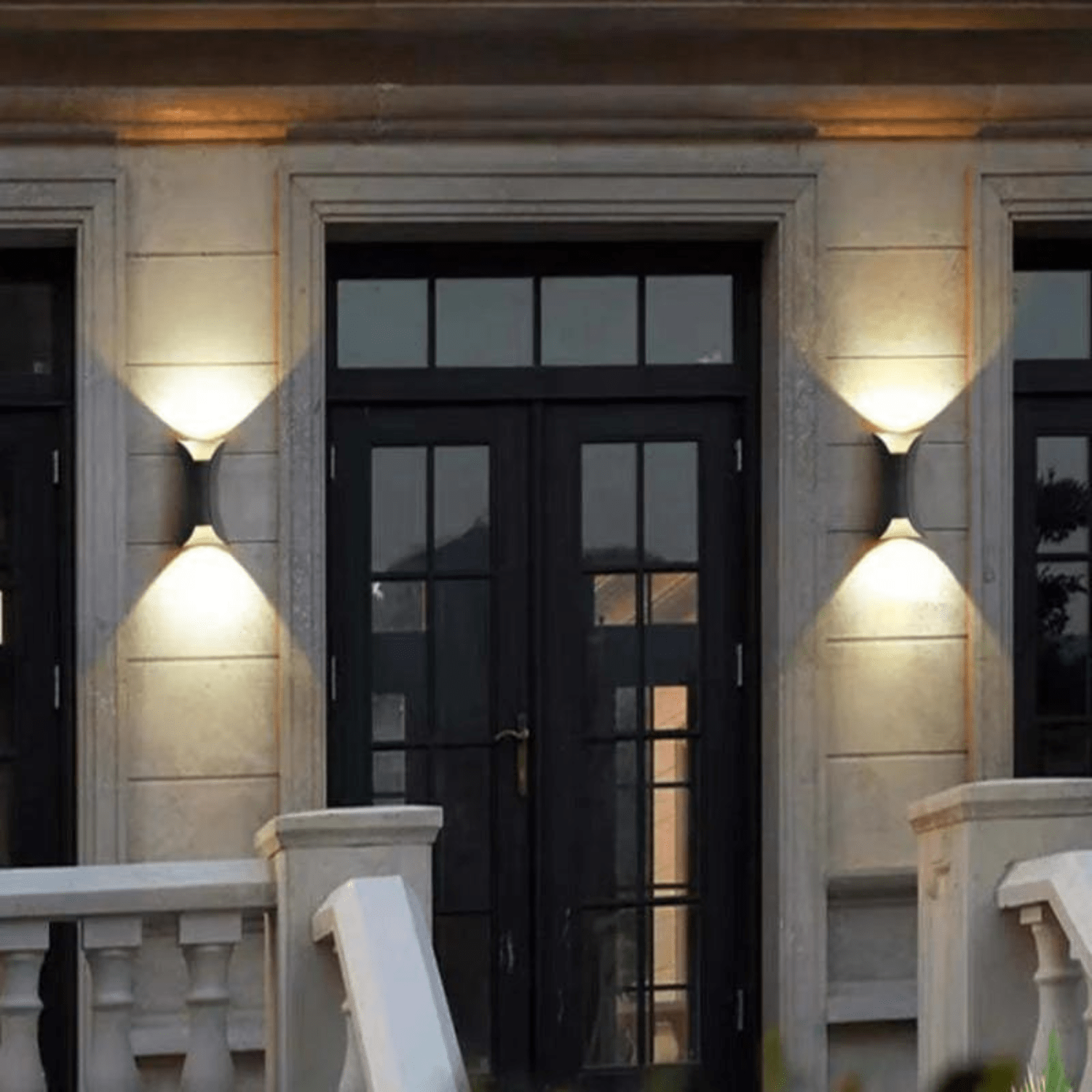 Fionna Waterproof LED Wall Lamp IP65 Aluminum Outdoor - LIOR0335CLE - 2 - Absolute Black