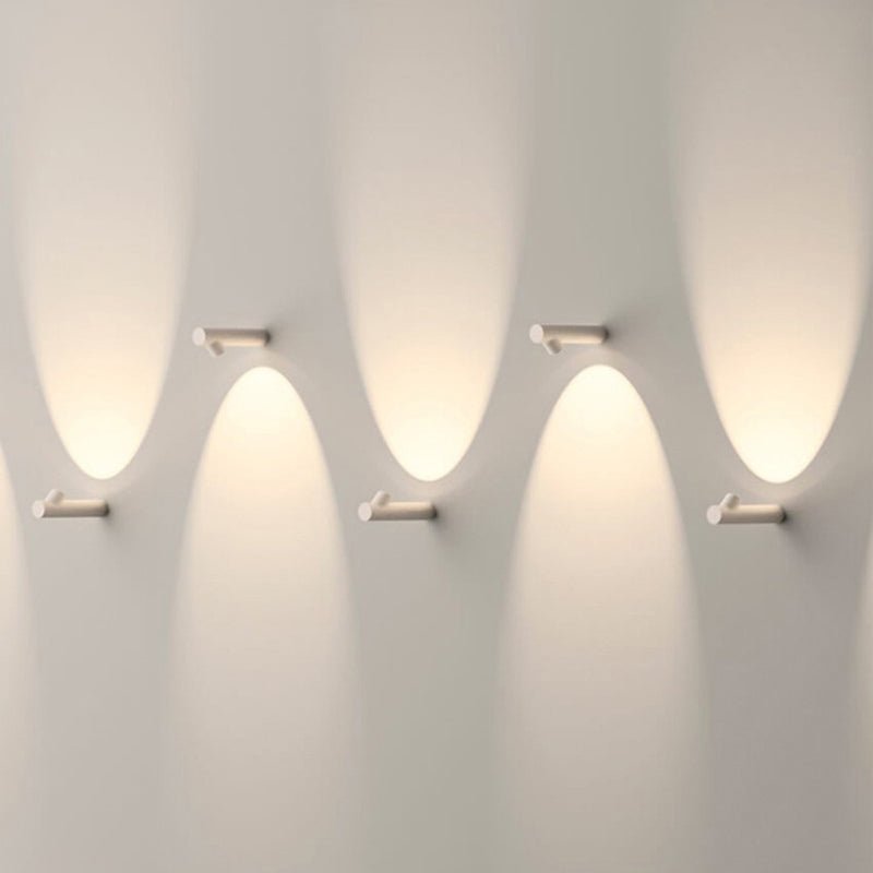Alessia Waterproof LED Wall Lamp Cylindrical Design - SHKQ - LZ234BKWW - Black