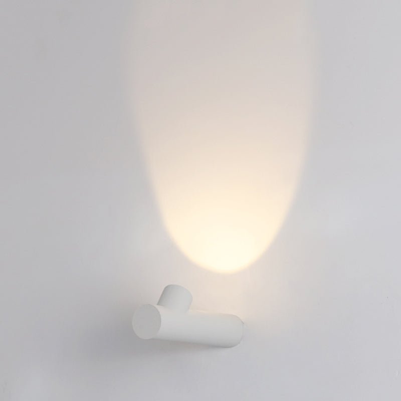Alessia Waterproof LED Wall Lamp Cylindrical Design - SHKQ - LZ234WTWW - White