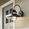 Gianna Outdoor Wall Light Vintage Aesthetics Led Compatible - LIOR1883CLE - Black