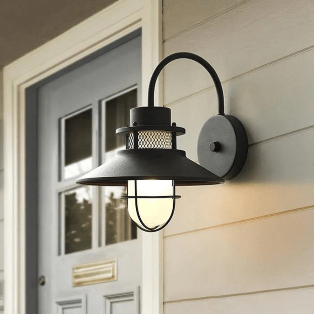 Gianna Outdoor Wall Light Vintage Aesthetics Led Compatible - LIOR1883CLE - Black
