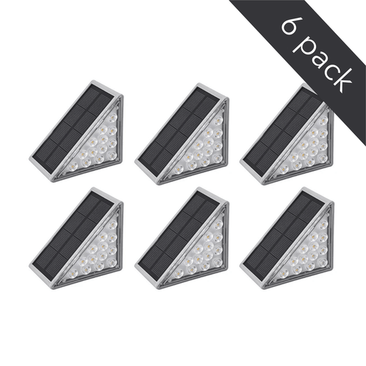 StairGlow™ – Solar Stair Lights - 6Pack - StepLights - 6 Pack