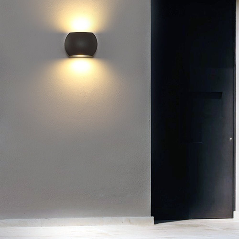 Veloria LED Wall Lamp Waterproof Geometric Minimalist - 
