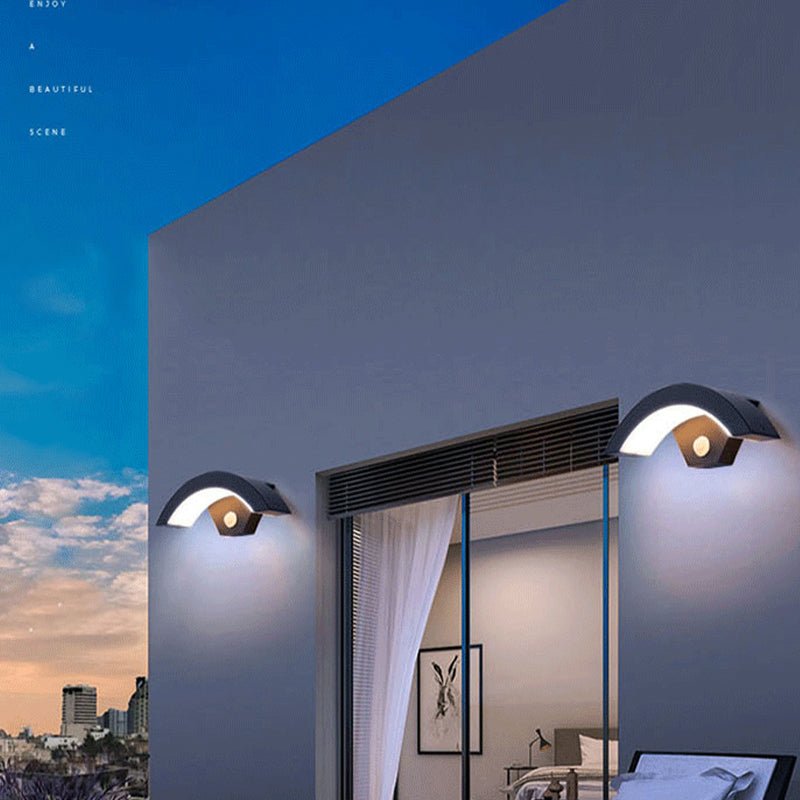 Astrid Nordic Outdoor Wall Lamp PIR Motion Sensor Durable - Steady