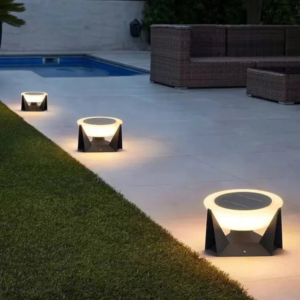 Solar Outdoor Lamp Powered By Solar Energy Eco Friendly - 