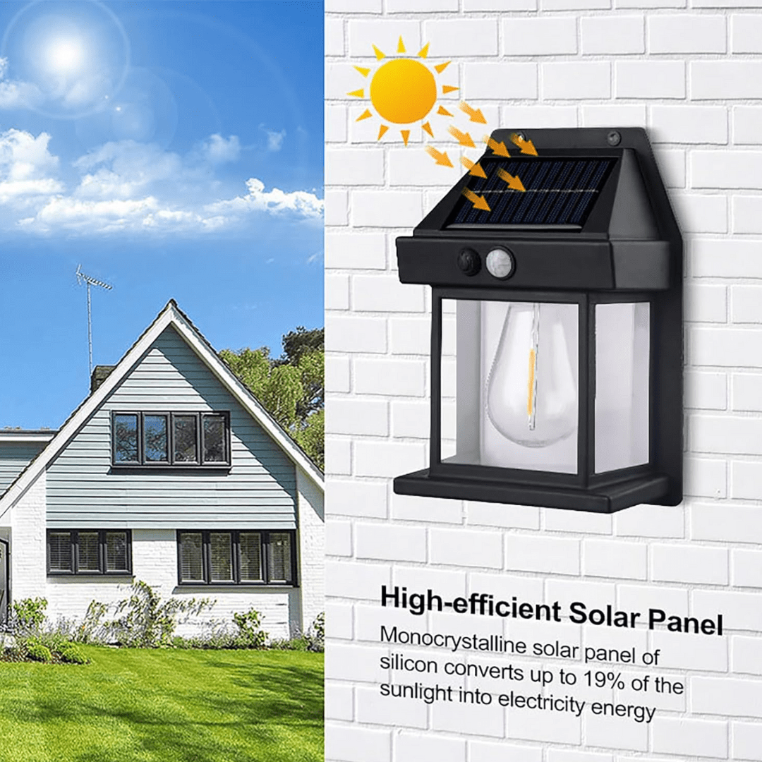 Veluna™ – Solar LED Wall Light - Duvelix