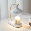 Vanessa Candle Warmer Lamp Multifunctional Elegant Design - White