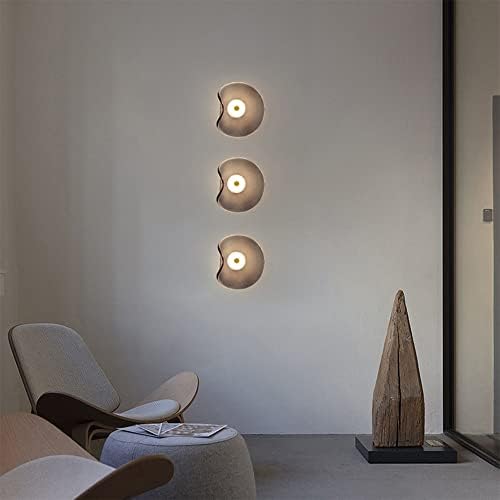 Brise Wall Light Amber Smoked Glass Shade American Inspired - Amber