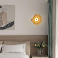 Brise Wall Light Amber Smoked Glass Shade American Inspired - Amber