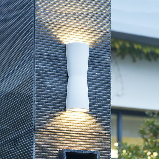 Freja Outdoor LED Wall Light Torch Style IP65 Durable - Black