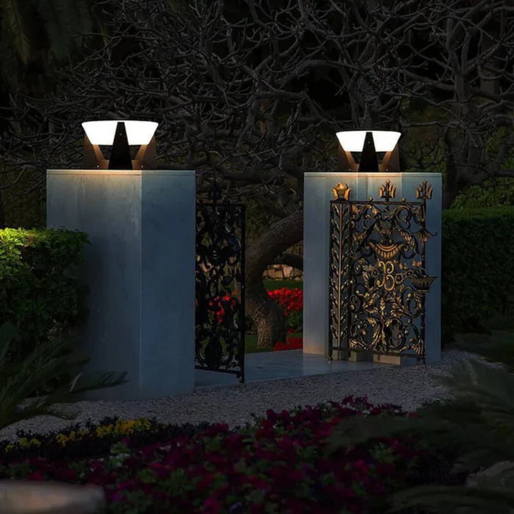 Solar Outdoor Lamp Powered By Solar Energy Eco Friendly - 