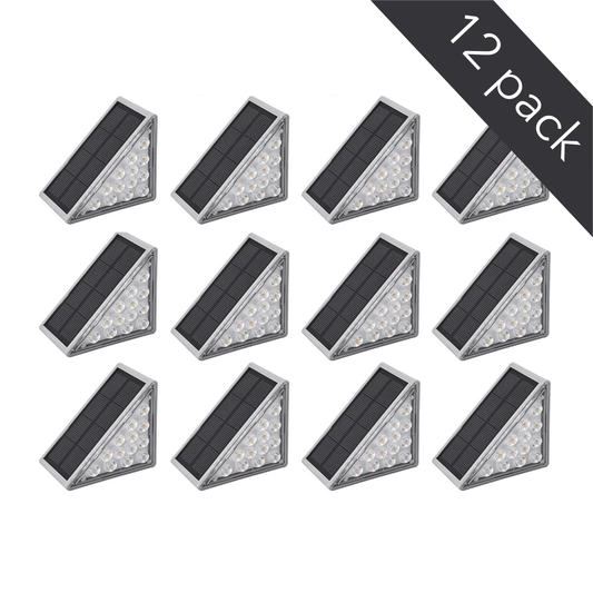 StairGlow™ – Solar Stair Lights - 12Pack - StepLights - 12 Pack