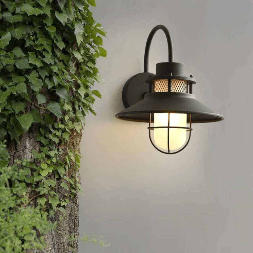Gianna Outdoor Wall Light Vintage Aesthetics Led Compatible - LIOR1883CLE - Black