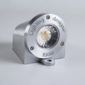 Elijah Outdoor LED Wall Lamp Modern Minimalist Style LED - Silver