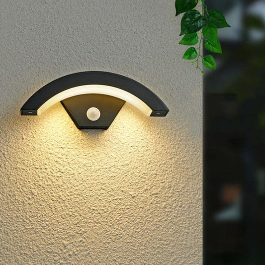 Astrid Nordic Outdoor Wall Lamp PIR Motion Sensor Durable - Sensor