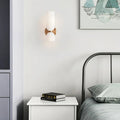Bello Wall Lamp Two Glass Shades Energy Efficient LED - Clear