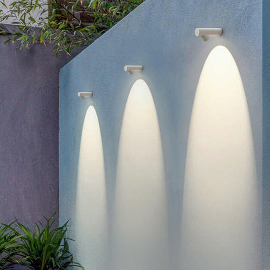 Alessia Waterproof LED Wall Lamp Cylindrical Design - SHKQ - LZ234WTWW - White
